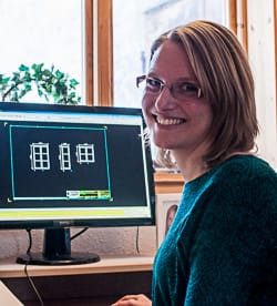 En av våra medarbetare som heter Maria